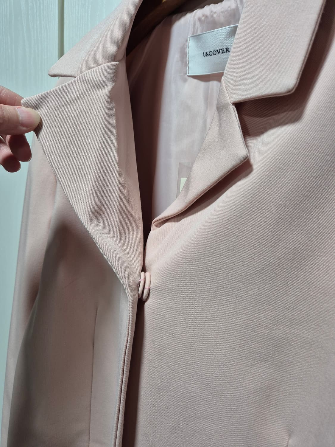 (타임세일)(새상품)스타일난다 핑크 크롭 자켓 상품이미지3