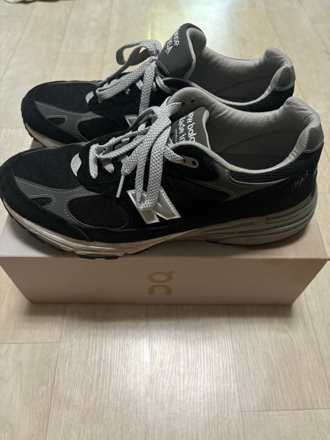 뉴발란스 993 블랙/그레이 Made in USA 44사이즈 상품이미지1