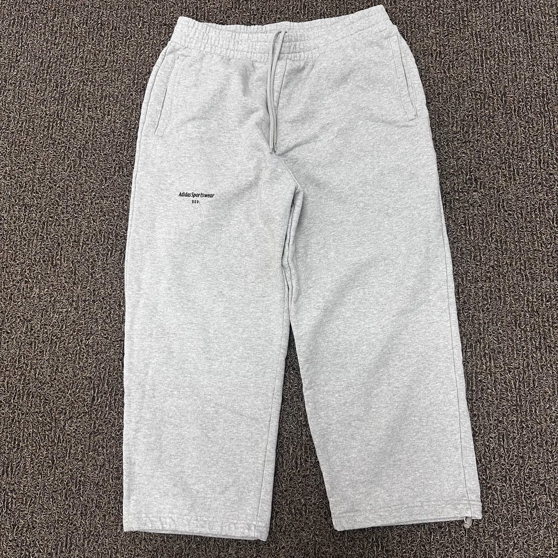 아디다스 운동복 트레이닝복 바지 그레이 34.5인치 상품이미지1