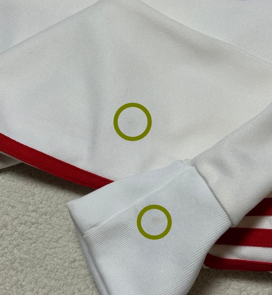 아디다스 잉글랜드 흰빨 화이트 레드 후드집업 상품이미지10