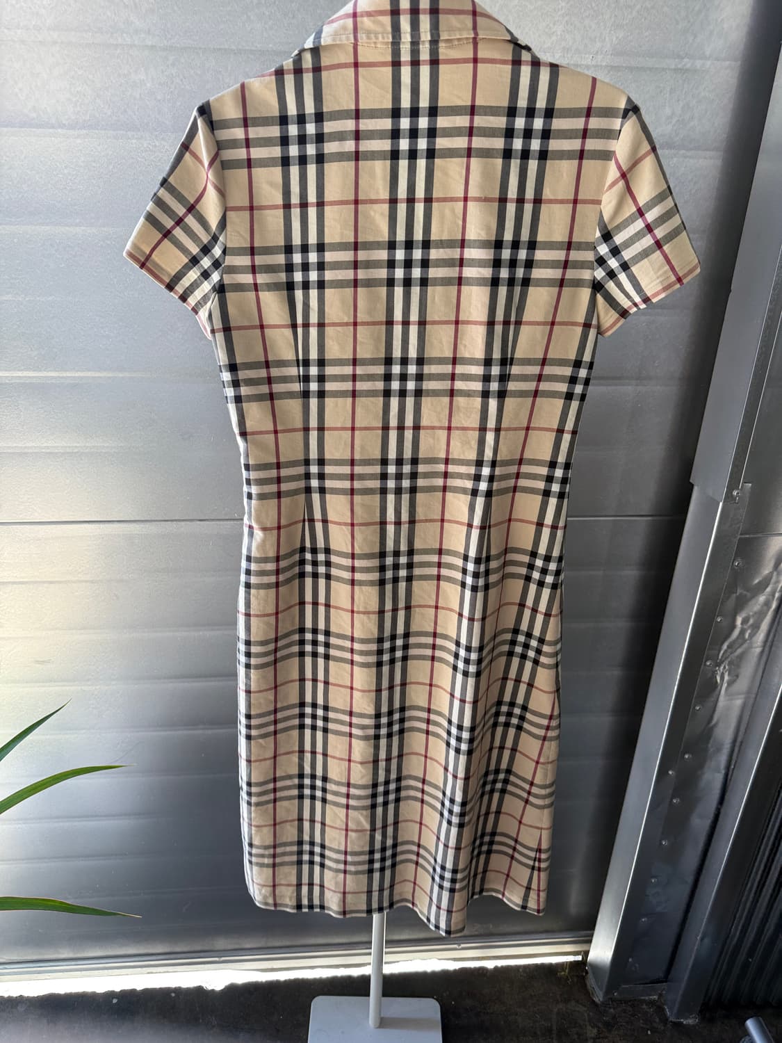 버버리 런던 정품 체크 셔츠 원피스 UK6 상품이미지3
