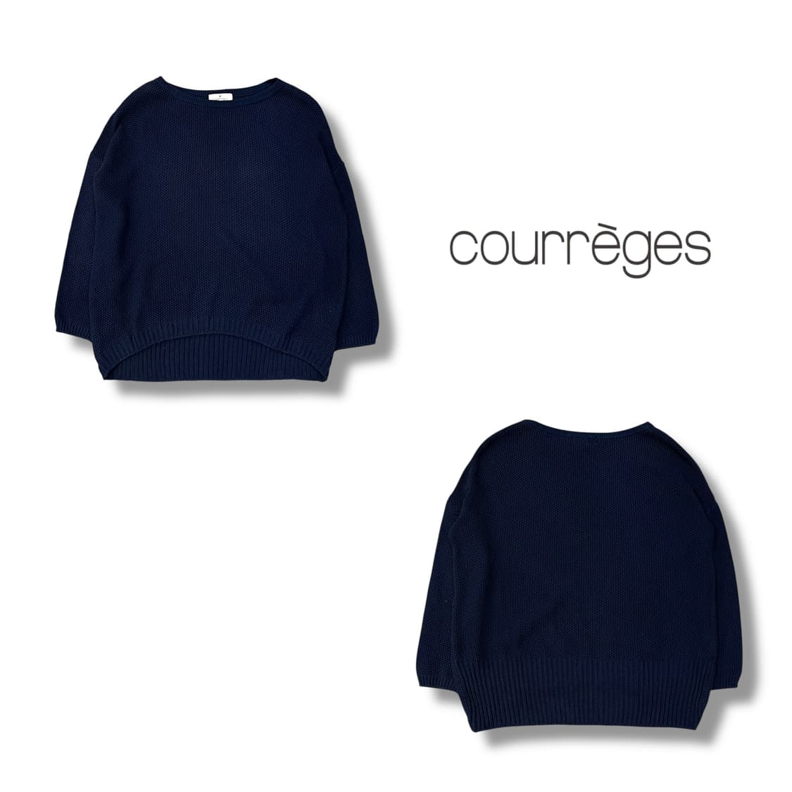  꾸레쥬 뜨개 패턴 니트 y13887 상품이미지1