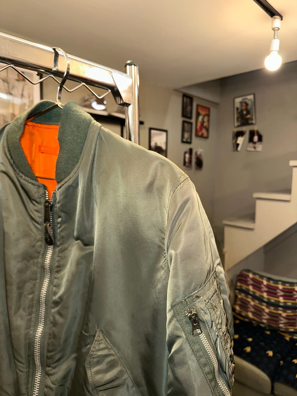 90’s Alpha Industries Ma-1 USA flight 상품이미지7