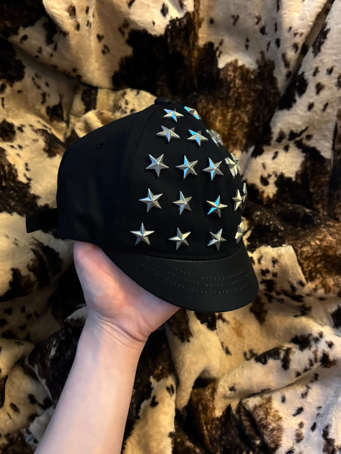 [Metallic Star Stud Cap] 별 스터드 캡모자 상품이미지5