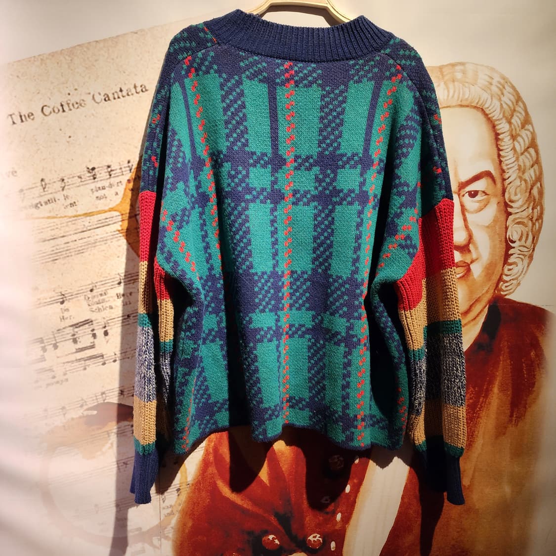 크리스마스 분위기 니트가디건  상품이미지2