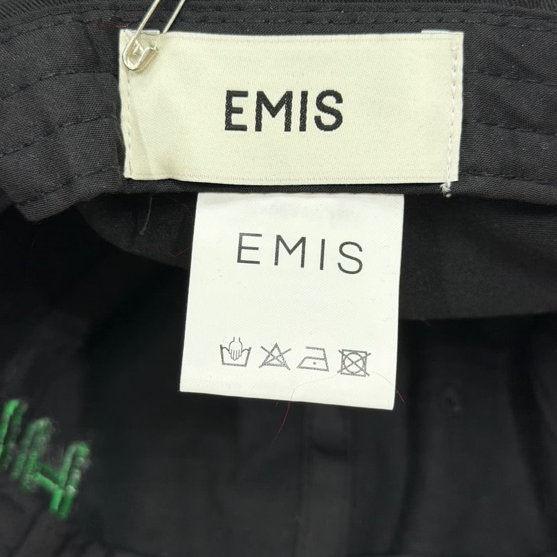 EMIS 이미스 볼캡 모자 블랙 상품이미지4