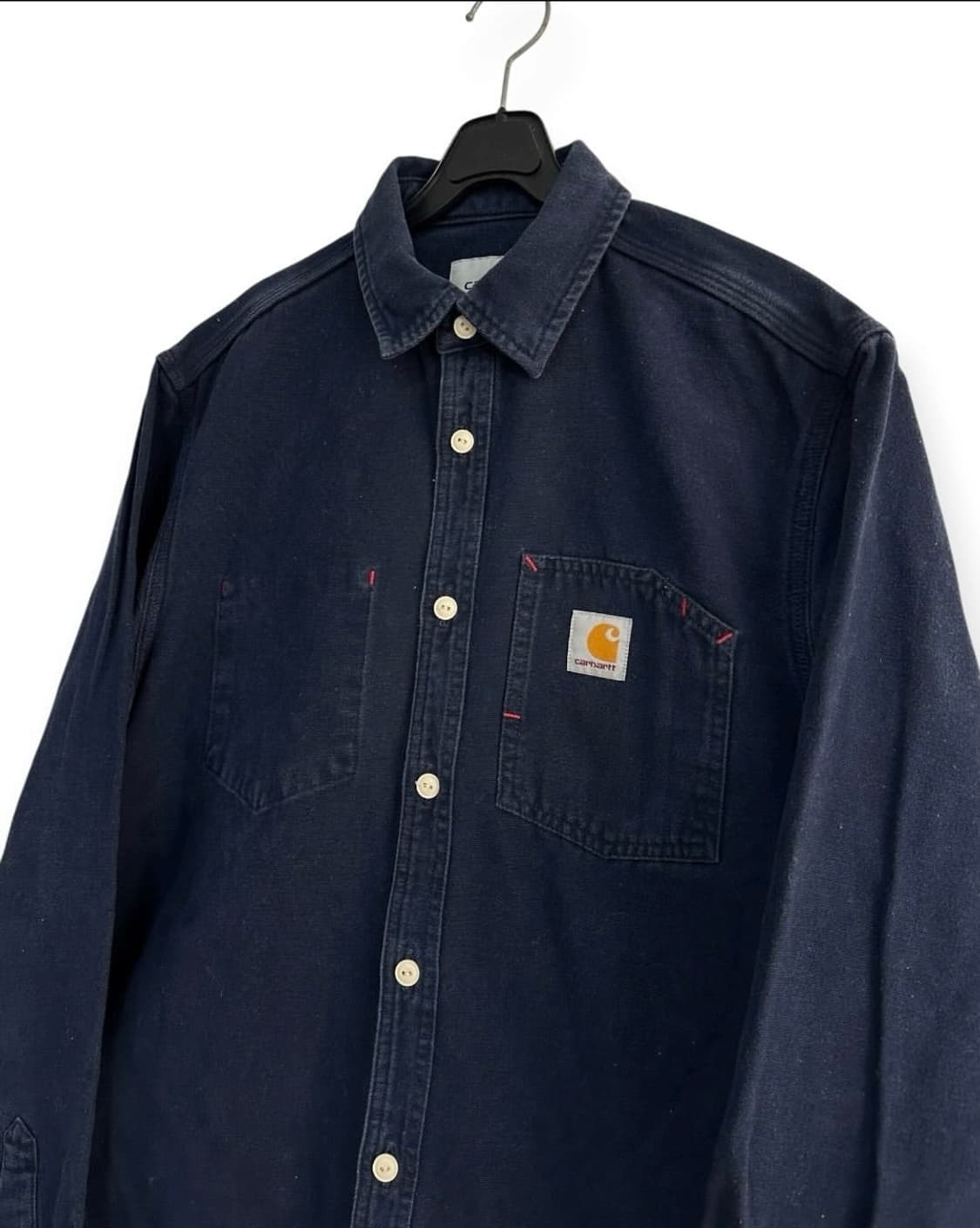 칼하트 네이비 토니 셔츠(구매가20만원,M사이즈) 상품이미지3