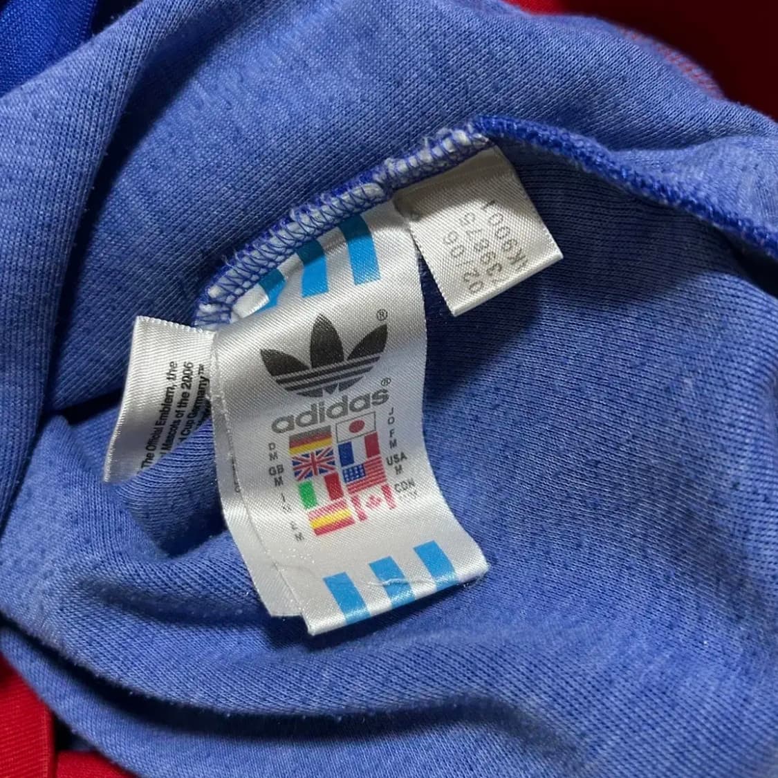 아디다스 프랑스 국대 파이어버드 져지(M) 상품이미지3