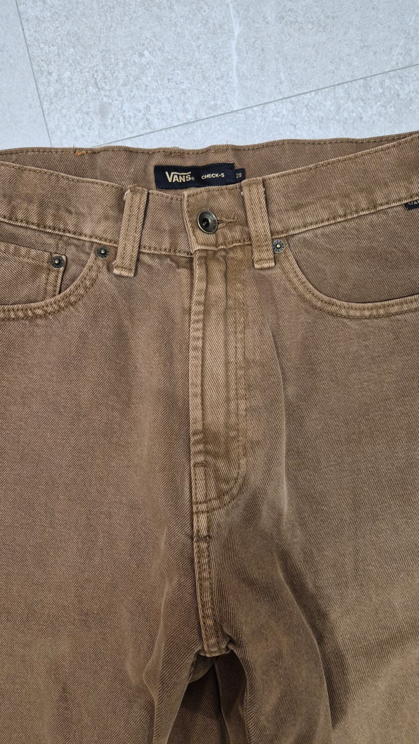 반스 배기데님팬츠 28 세피아 상품이미지5