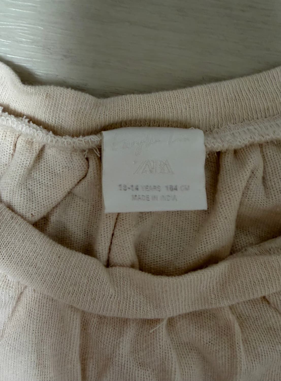 자라 셔링 반팔티 FANGLU LIN 상품이미지4