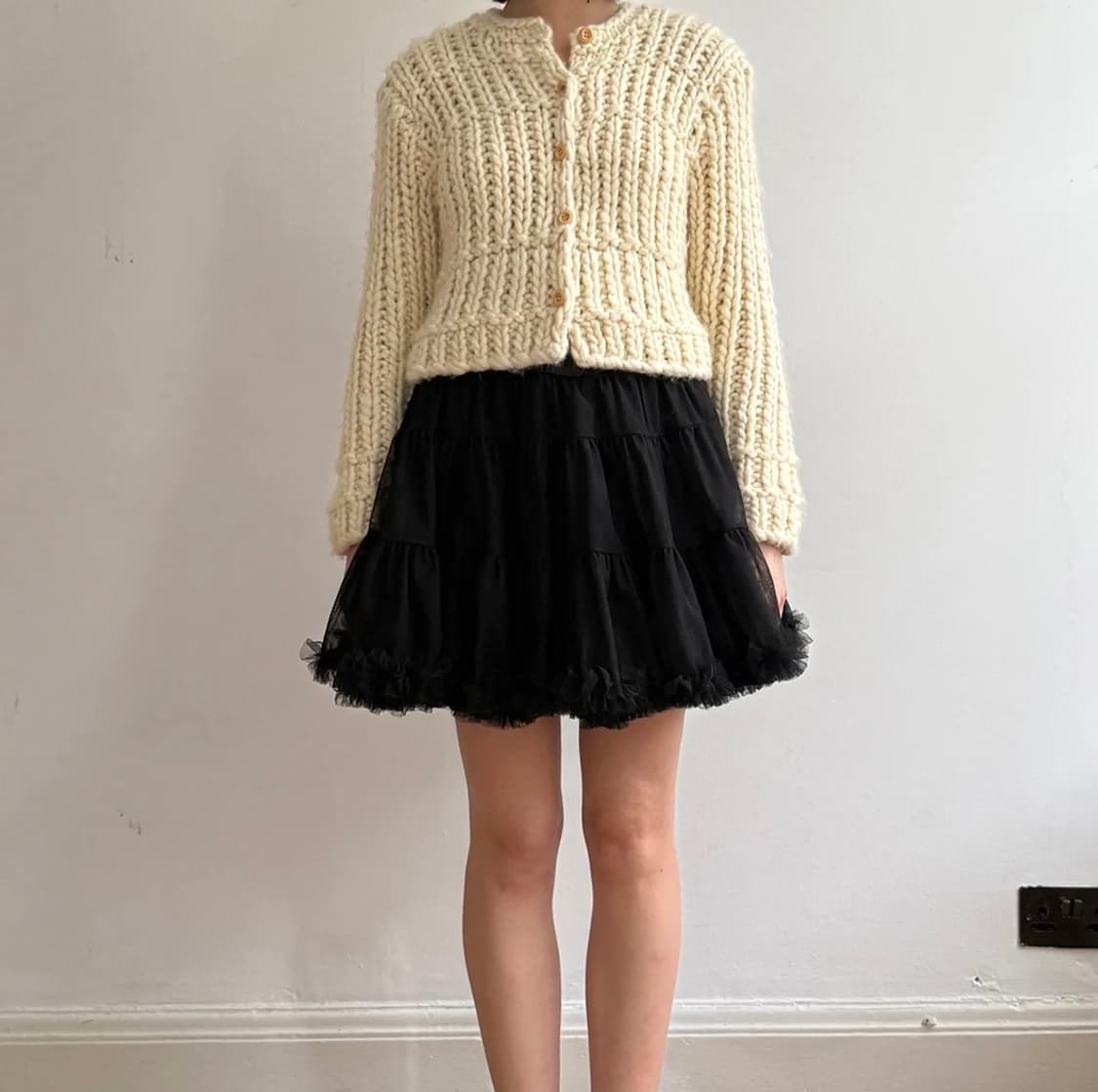 Sinoon tute skirt black 시눈 튜튜스커트 블랙 상품이미지2