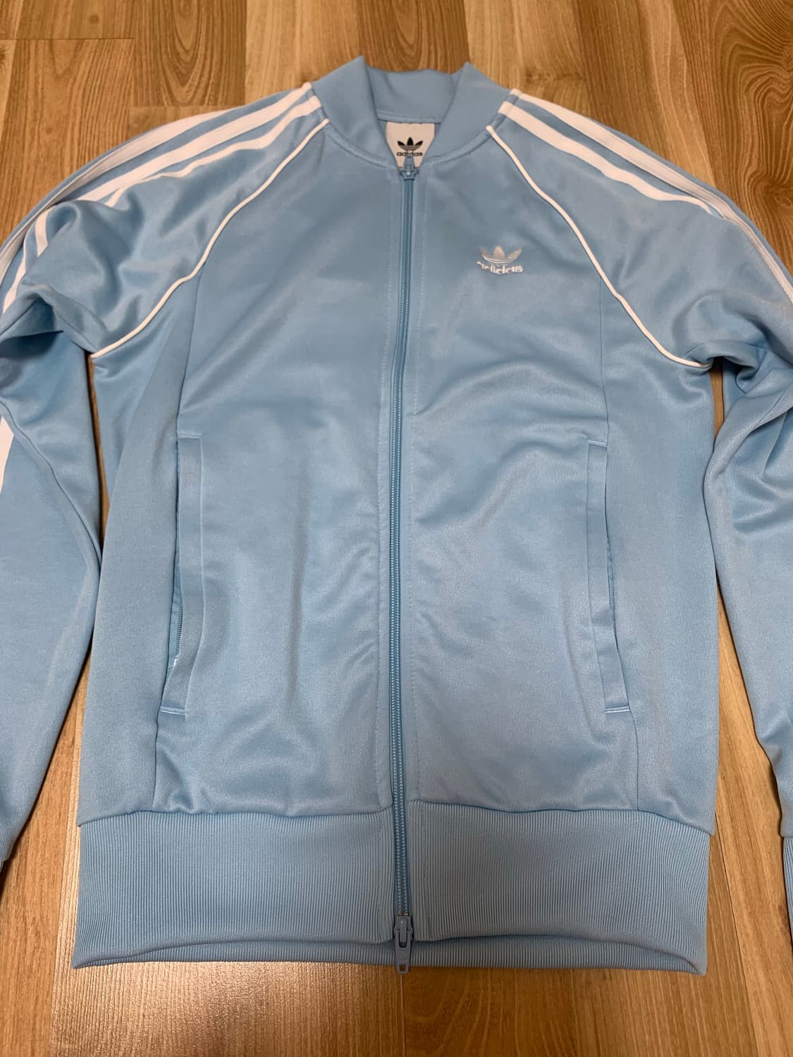 아디다스 파이어버드 져지 트랙탑 스카이 블루 민트 상품이미지3