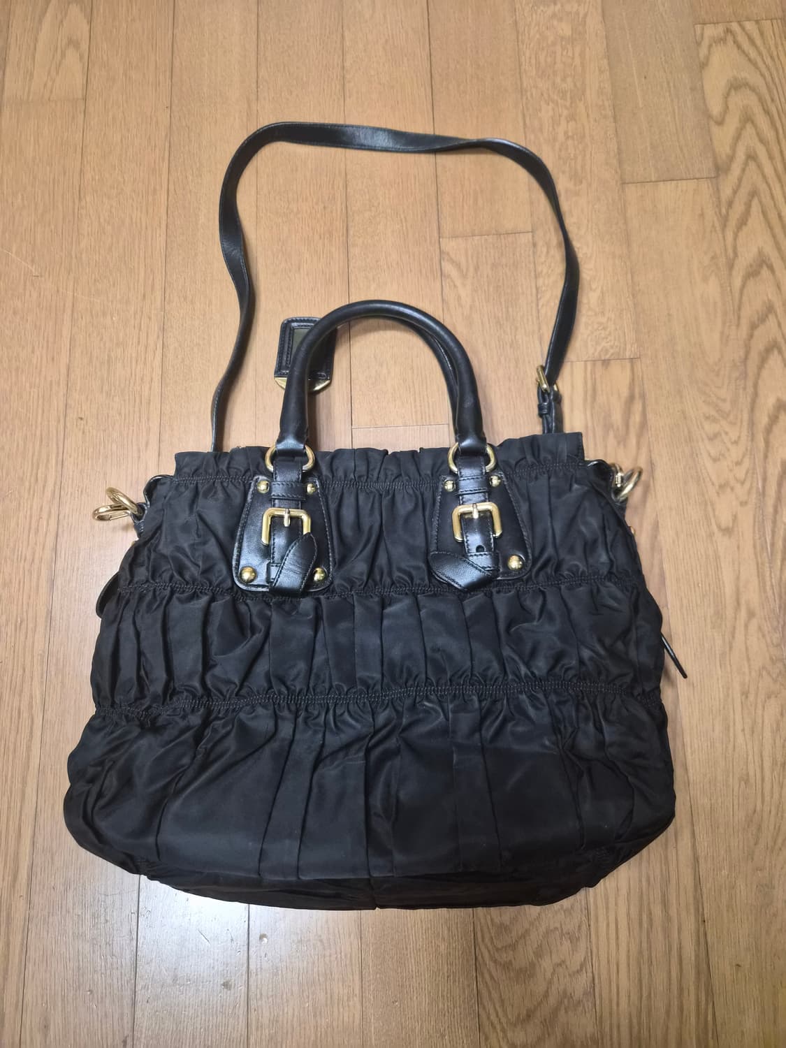 (정품) 프라다 나일론 고프레 크로스백(여자 명품 가방 숄더백 토트백) 상품이미지2