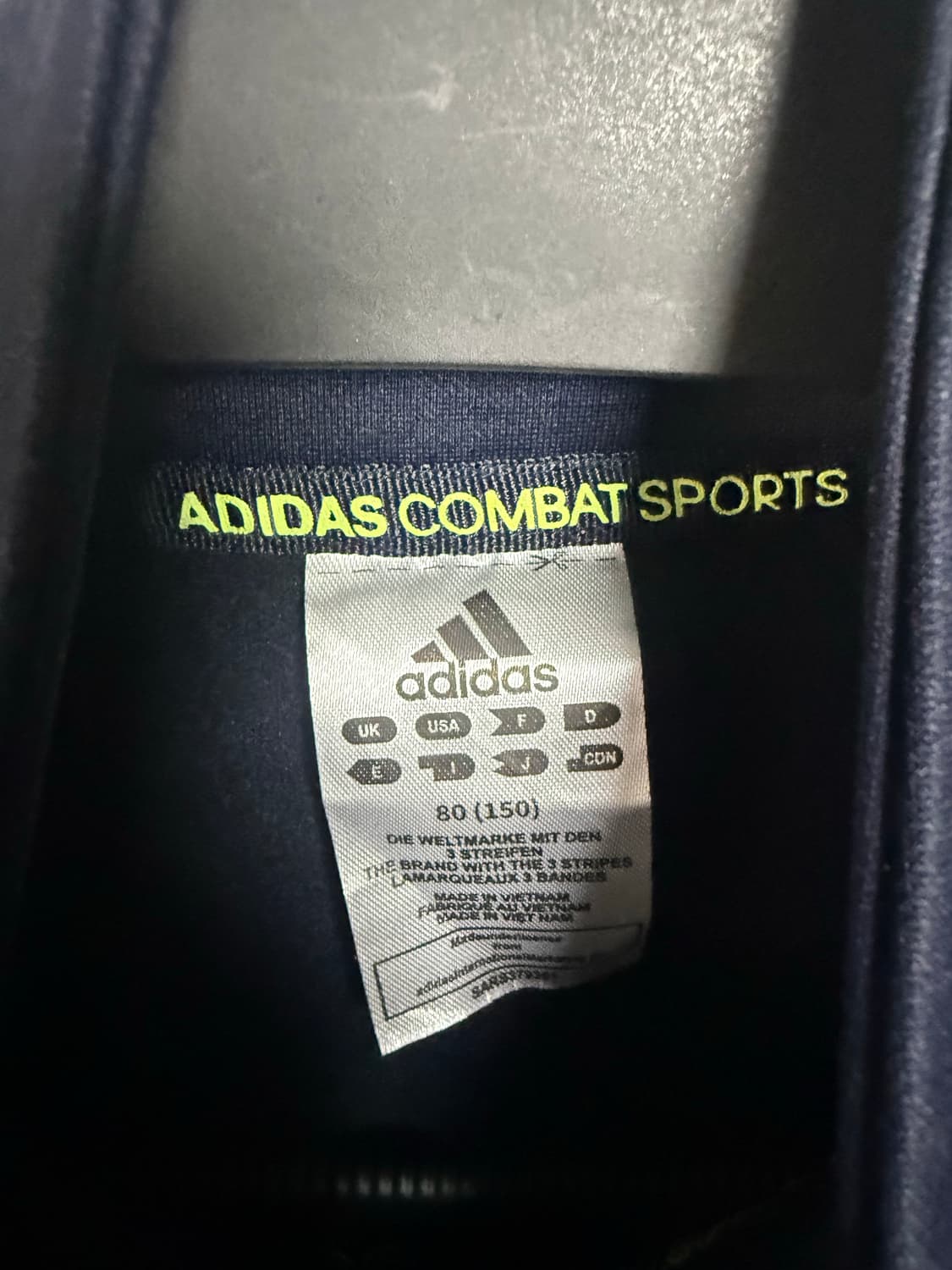 Adidas Navy Neon Zip-Up 80 (150) 상품이미지5