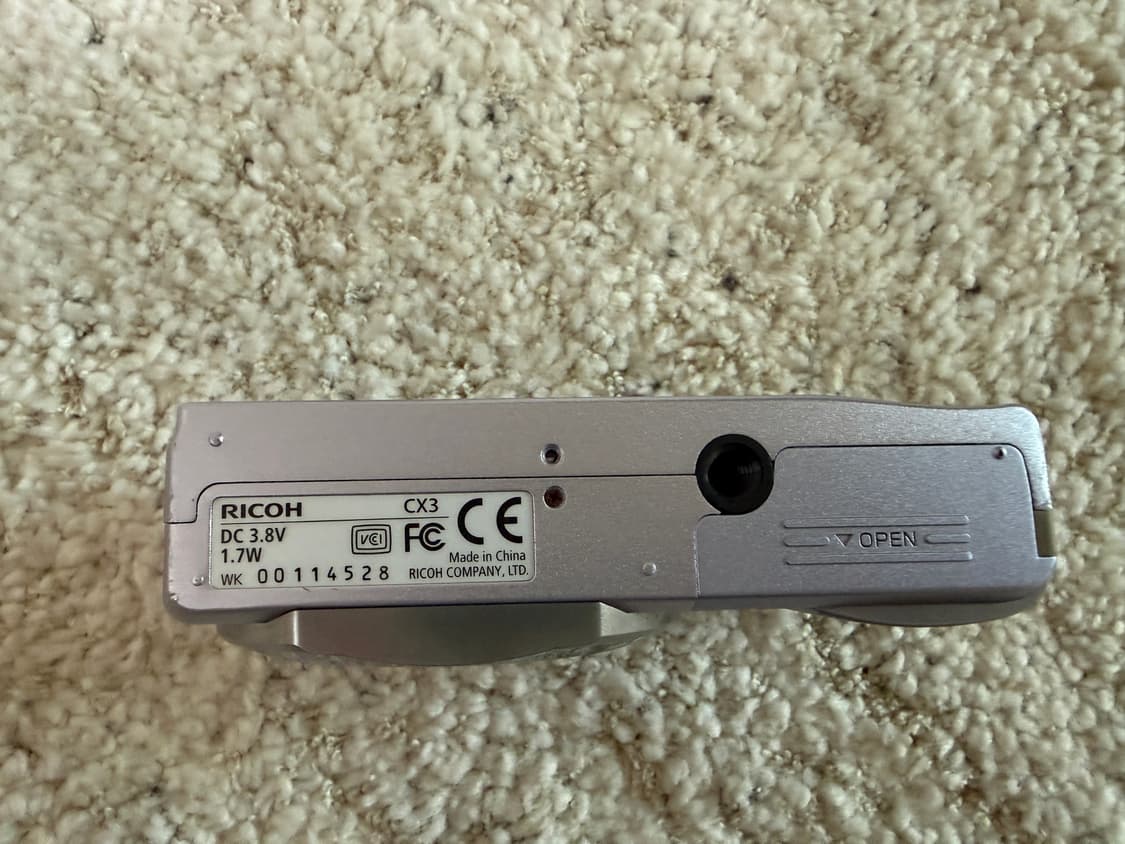 리코 RICOH CX3 바이올렛 실버 상품이미지4