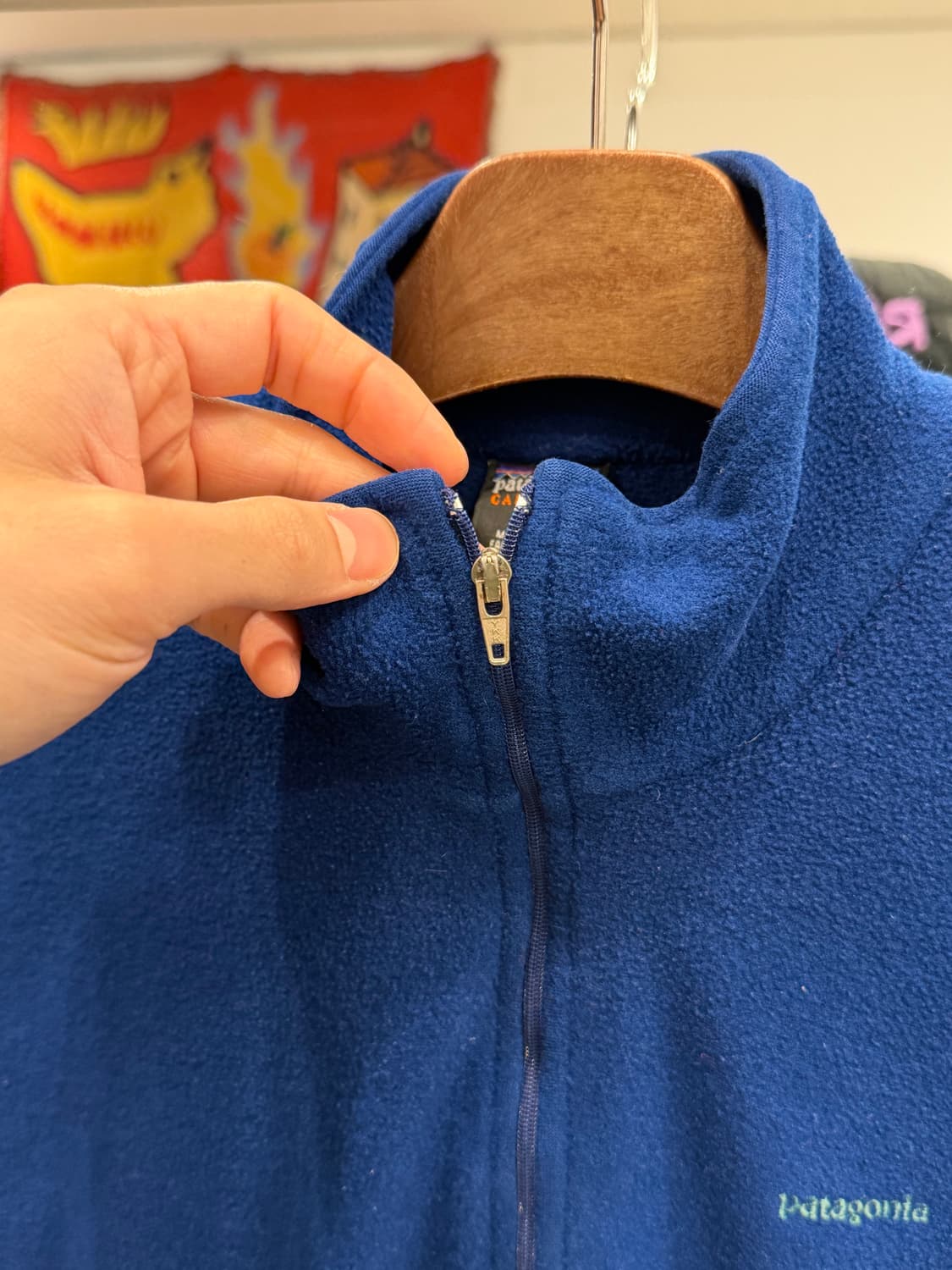 90s Patagonia 파타고니아 Capilene 하프넥 플리스 USA 상품이미지3