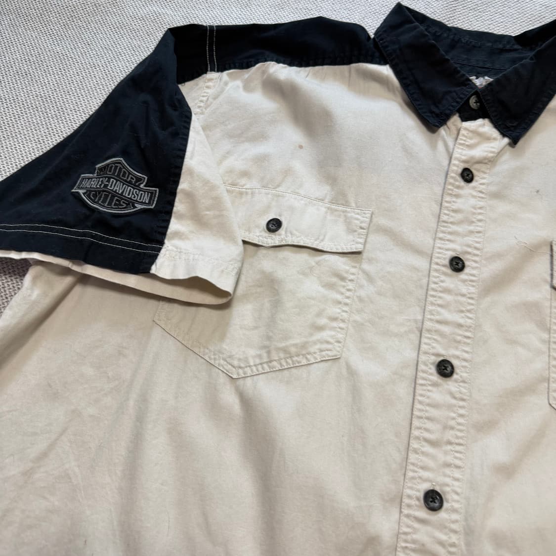 할리데이비슨 로고 반팔 셔츠 상품이미지2