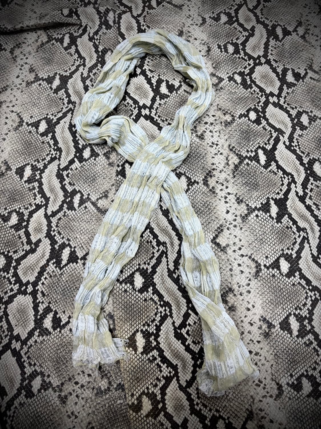 “Vintage” Nerd Stripe Scarf 상품이미지1