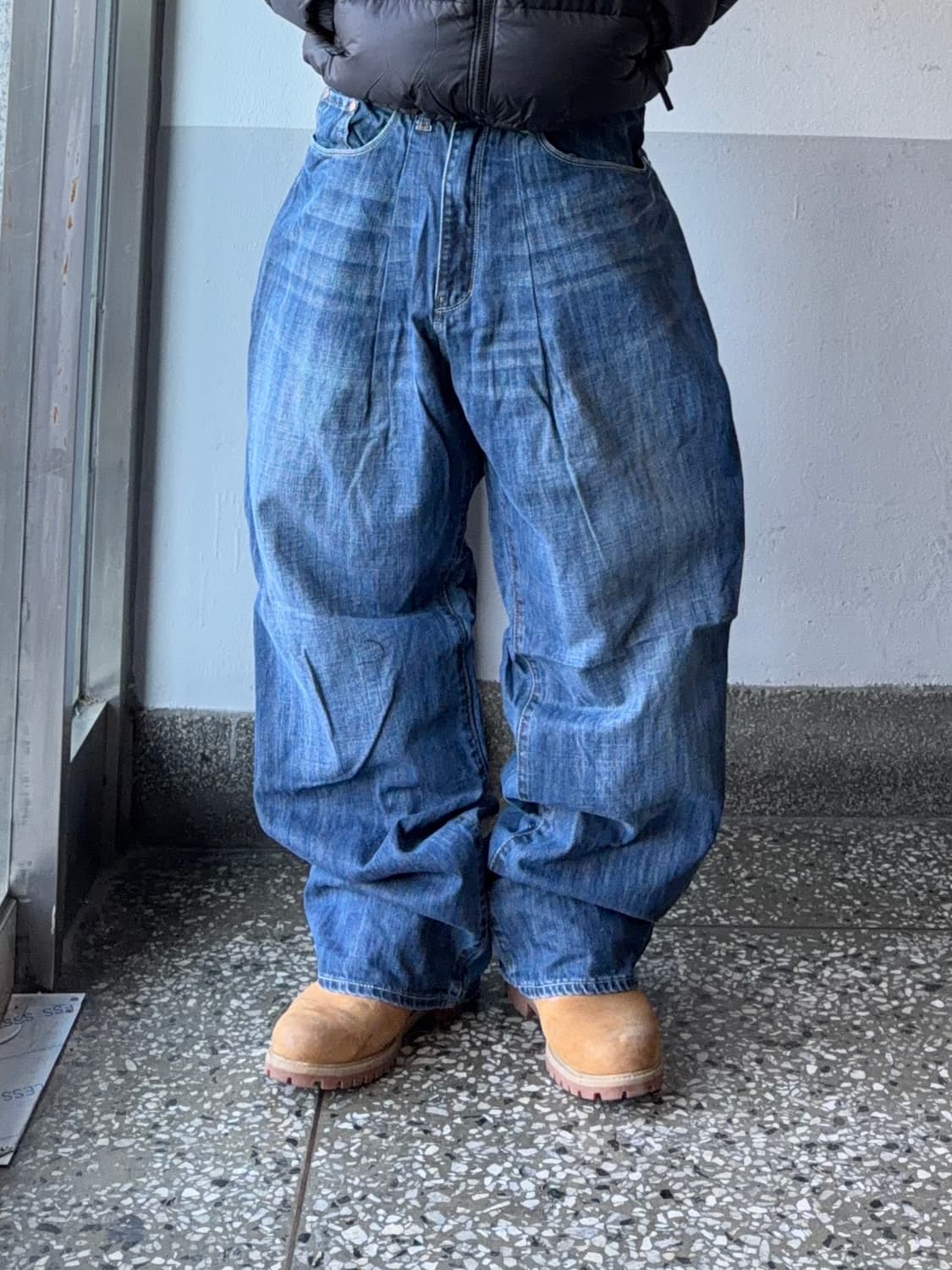 빈티지 자수 힙합팬츠 상품이미지3