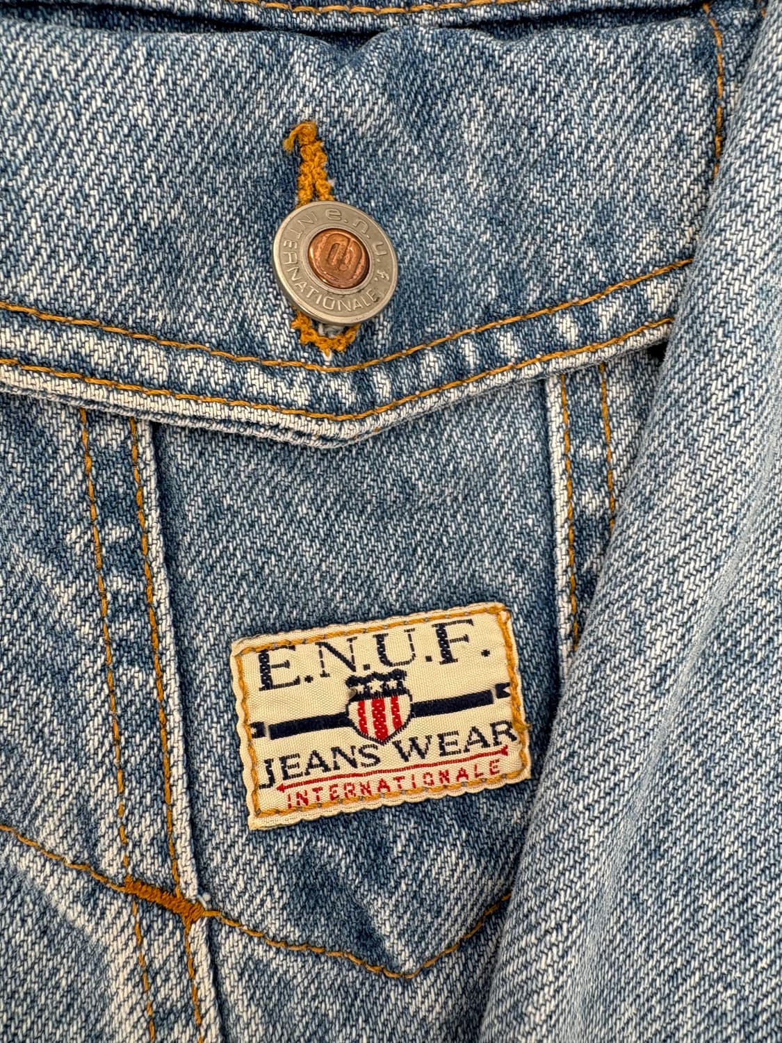 🇺🇸 ENUF Internationale 90s 빈티지 데님 트러커  상품이미지3