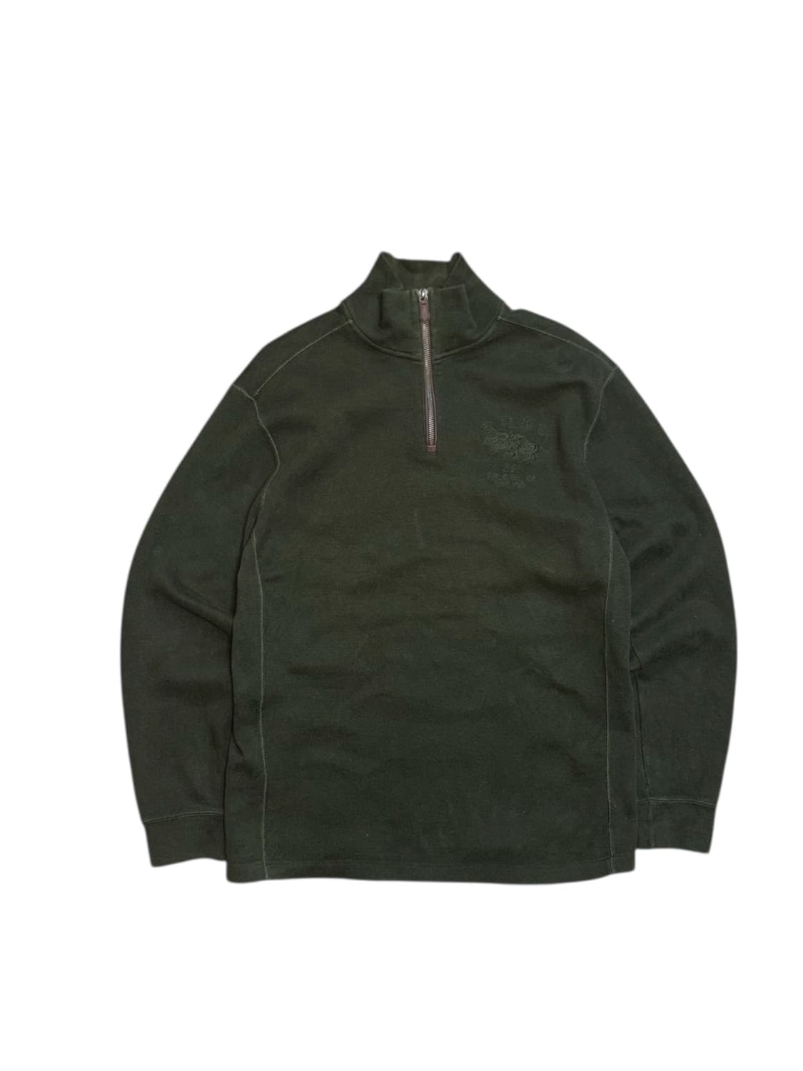 폴로 랄프로렌 하프 집업 자수 로고 니트 상품이미지3