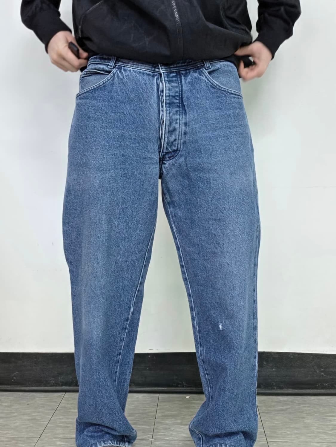 90s스톤아일랜드 그린엣지 데님 상품이미지3