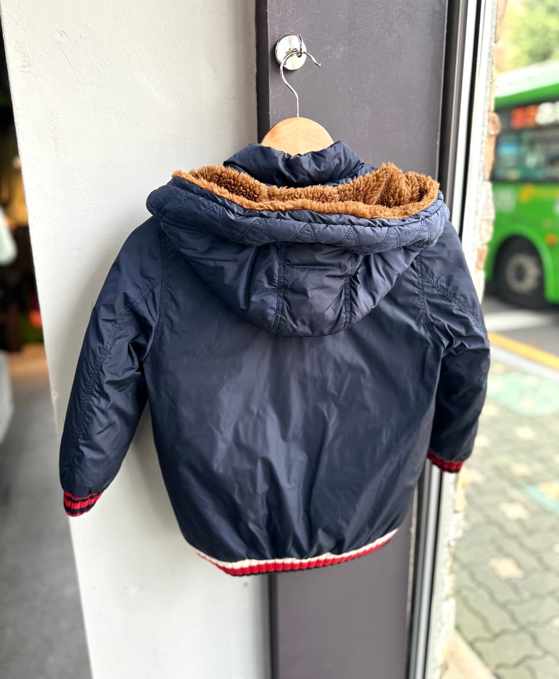 6Y/ 구찌 키즈 구스다운 꿀벌 패딩점퍼 상품이미지7