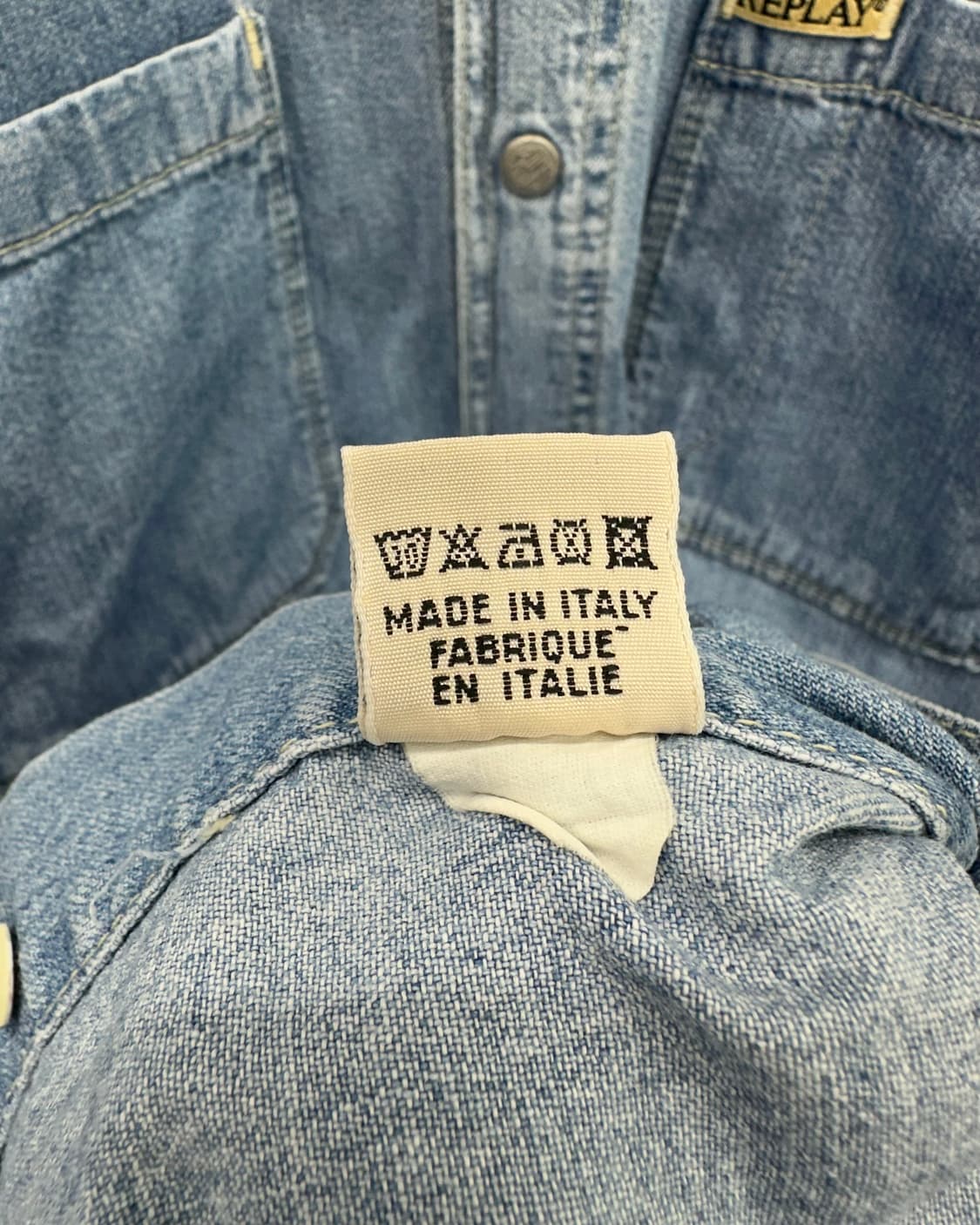 (2XL)90'S DENIM ITALY 데님셔츠-M2397 상품이미지5
