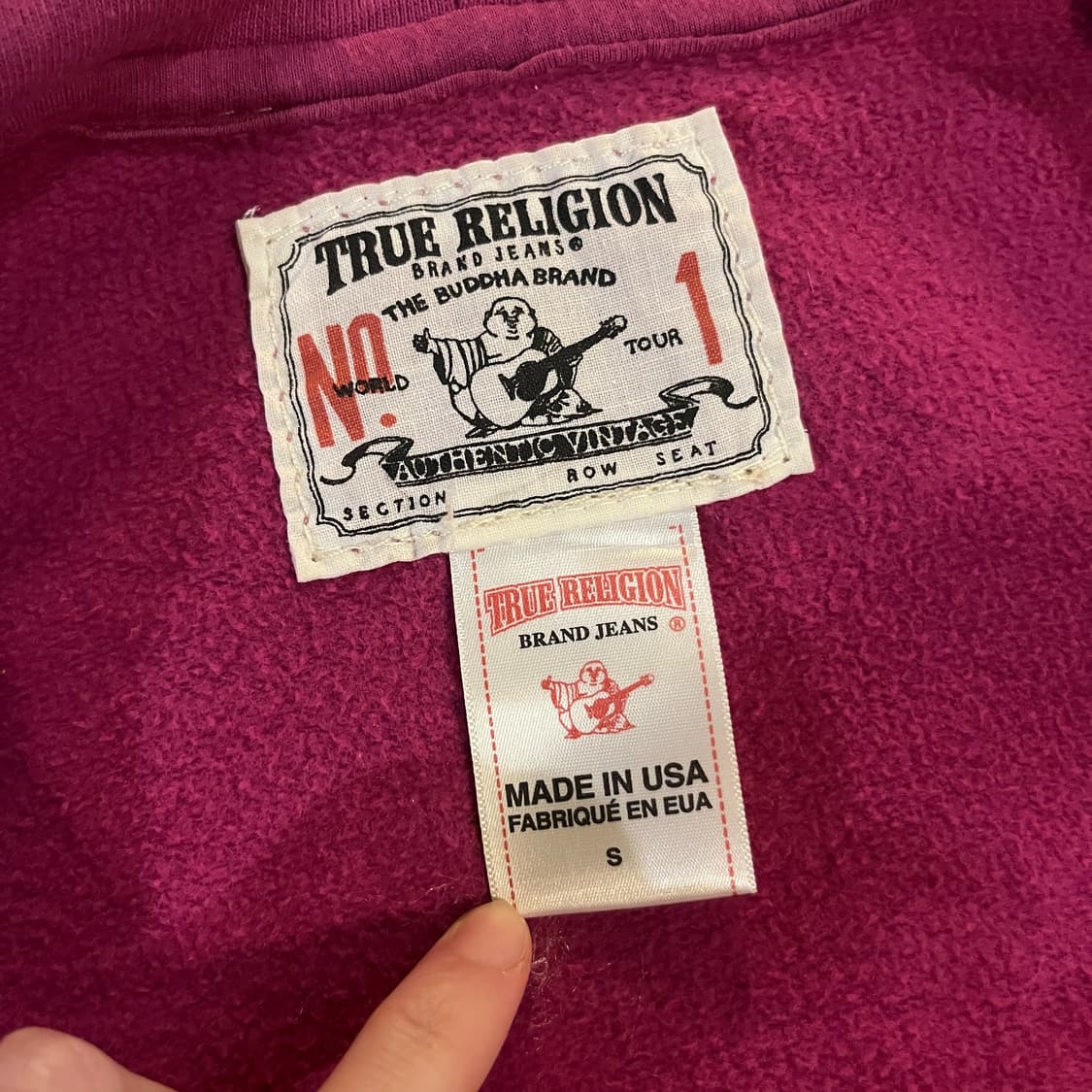 트루릴리젼 후드집업 상품이미지8