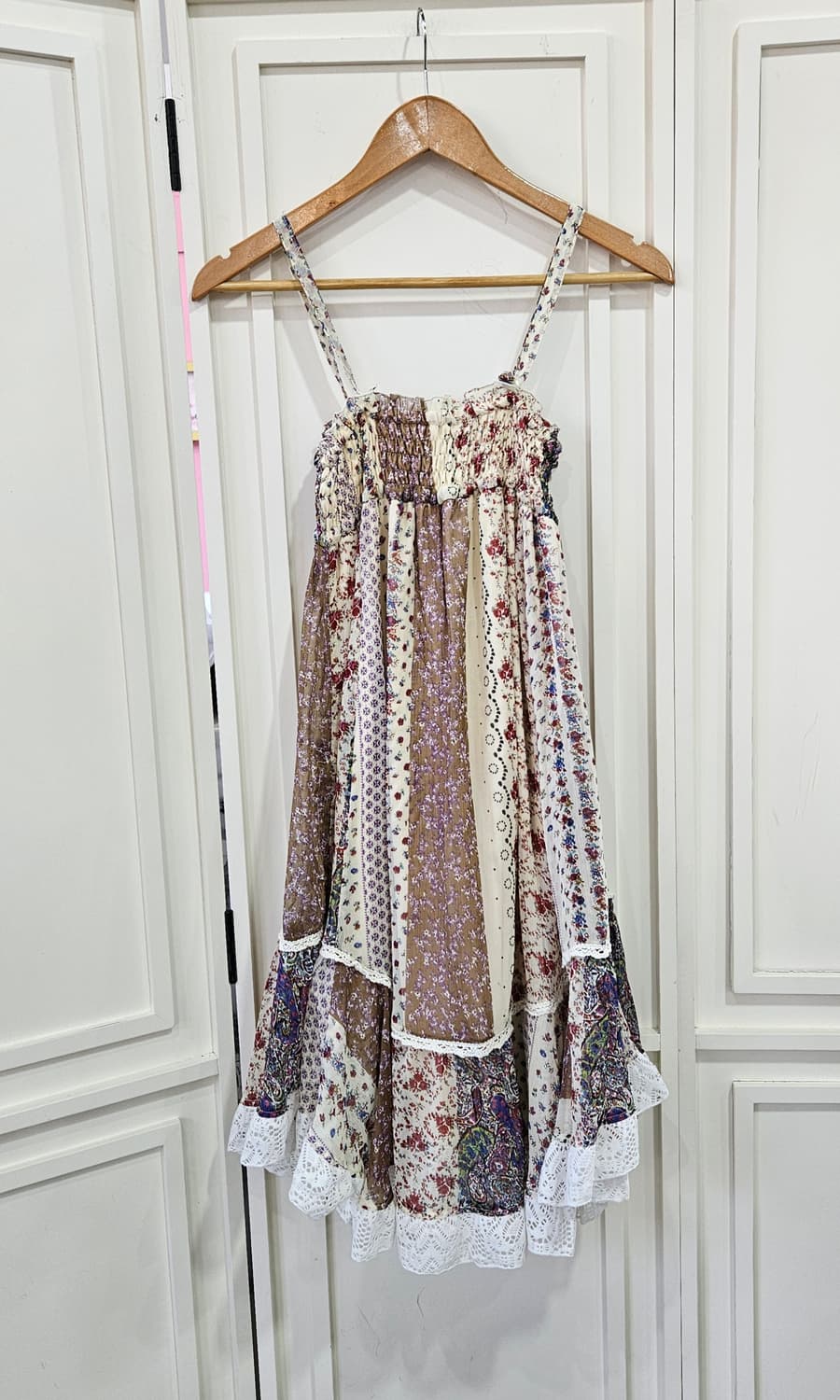 플라워 패치워크 레이스원피스 상품이미지7