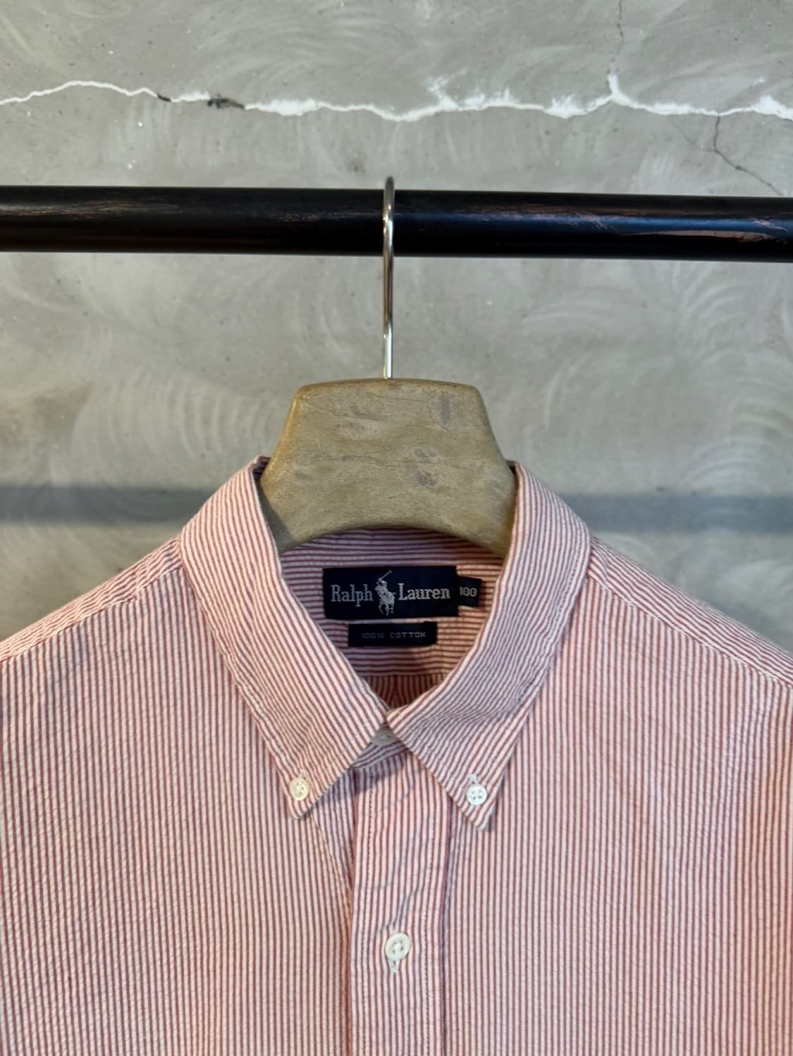 폴로 랄프로렌 시어서커 셔츠 100 상품이미지2