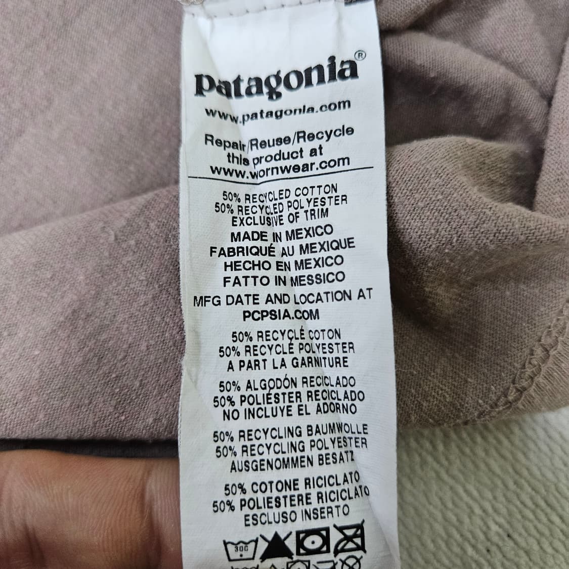 S 파타고니아 리스폰서빌리티 포켓 티셔츠 0313Y 상품이미지4