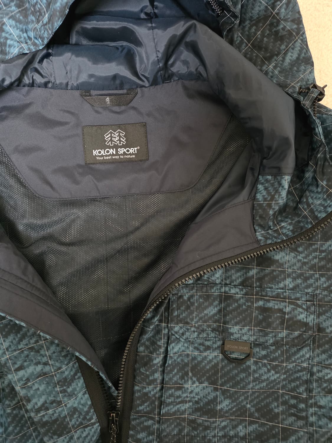 코오롱스포츠 남성 트레일러닝 재킷 남성110. XXL 상품이미지7