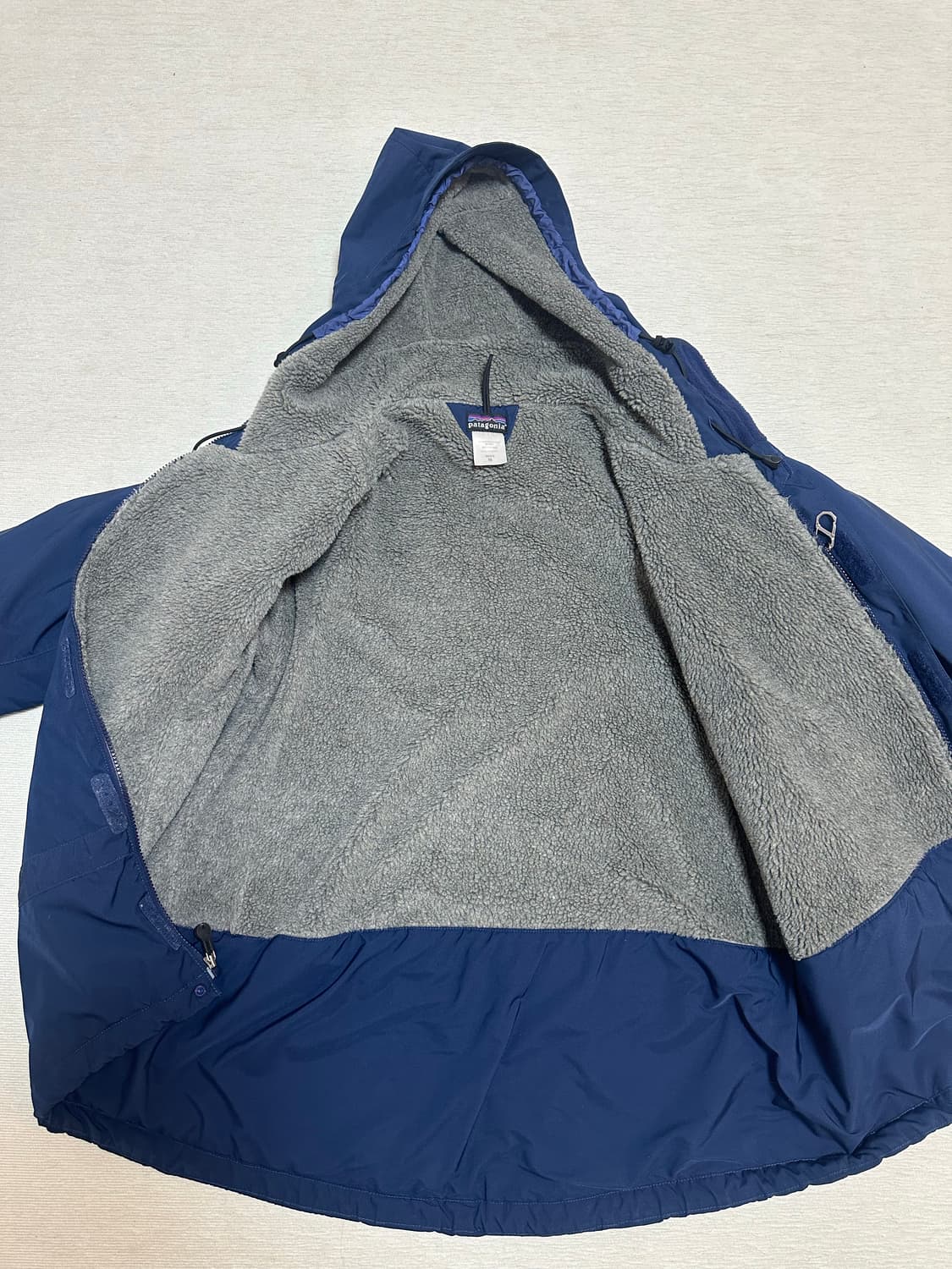 (M)빈티지 파타고니아 인퍼노 스노우파카 네이비 딥파일 라이닝 상품이미지6
