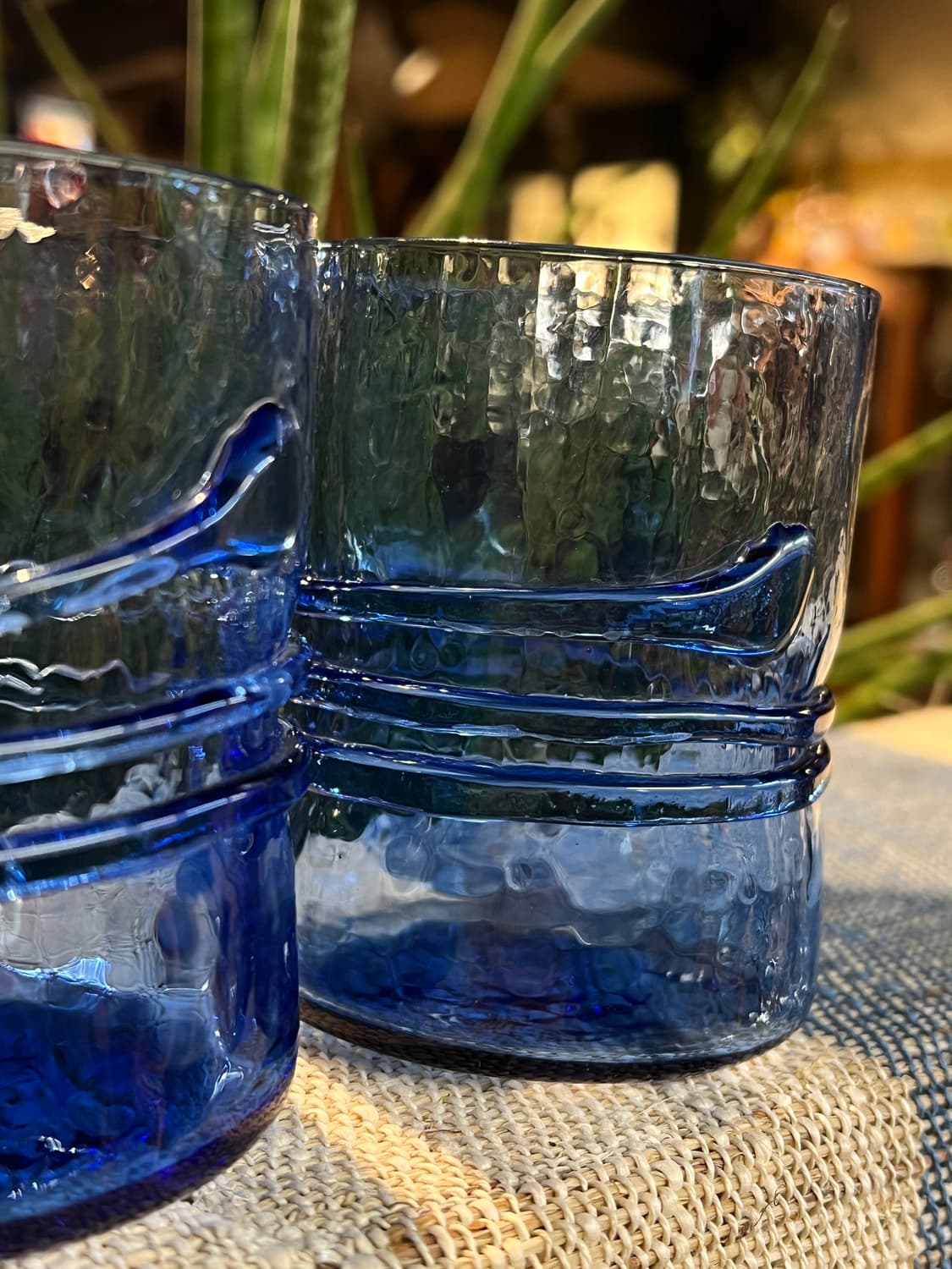 90 U.S.A studio hand blown Cobalt blue 상품이미지4