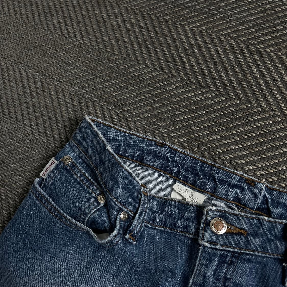 칼하트 오리지날 패치 로고 데님 팬츠 o 4092 상품이미지6
