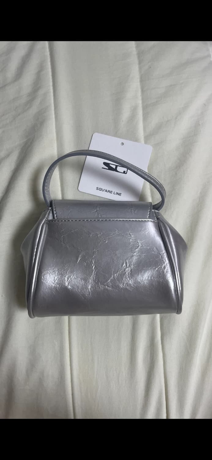 스퀘어라인 실프 미니크로스백 실버 상품이미지4