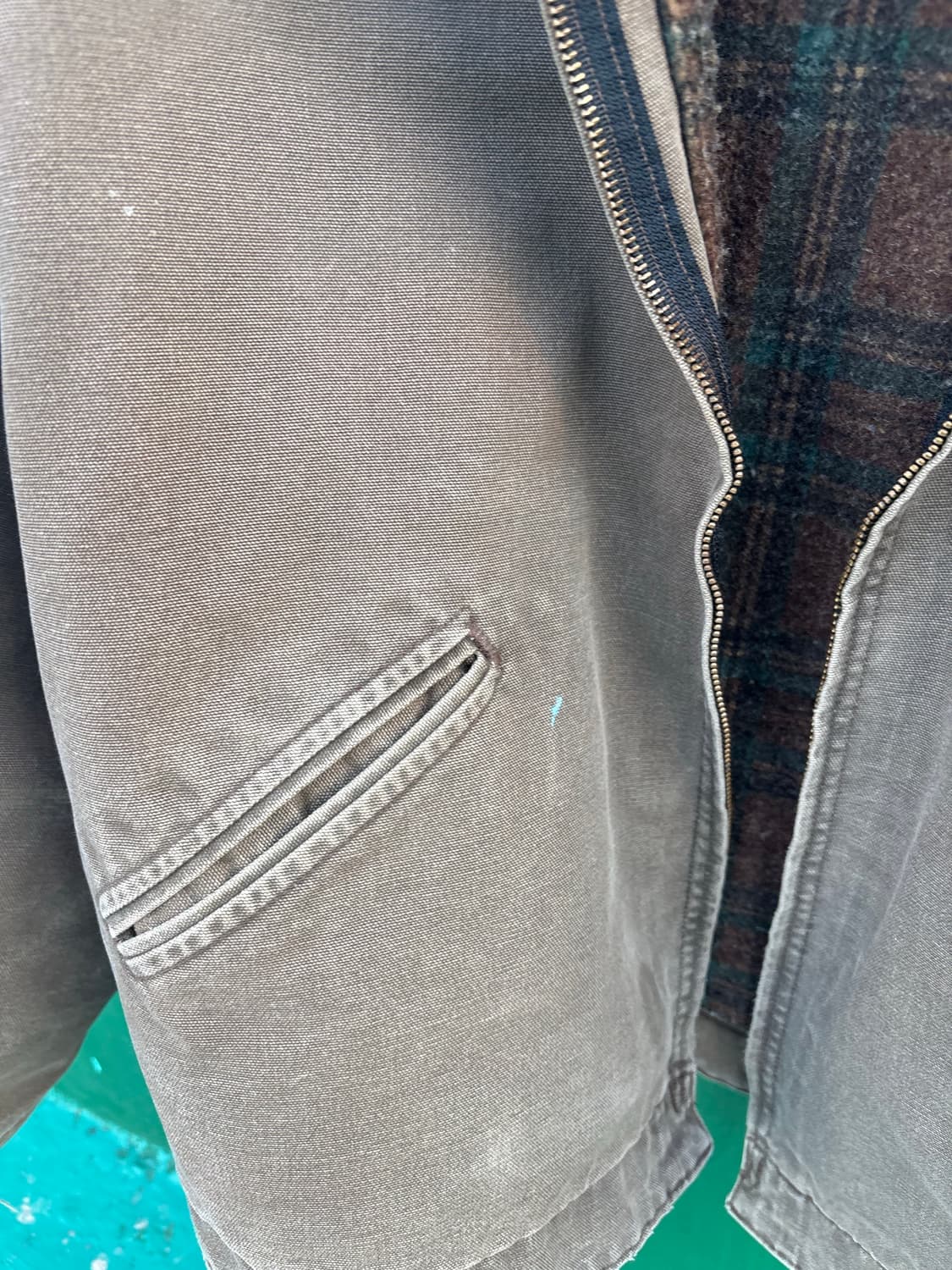 칼하트 디트로이트 자켓 J43 cht (size: XL) 상품이미지5