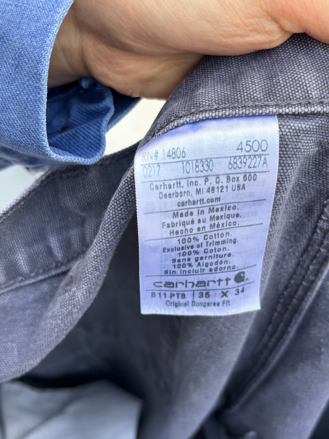 올드 칼하트 카펜터팬츠 상품이미지4