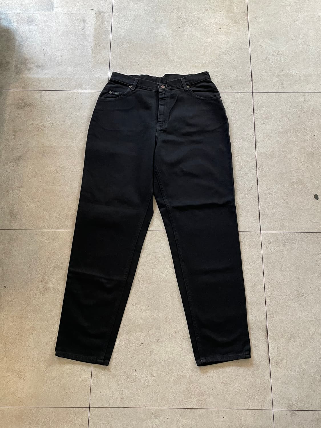 Lee 리 블랙 데님 팬츠바지 새상품 상품이미지6