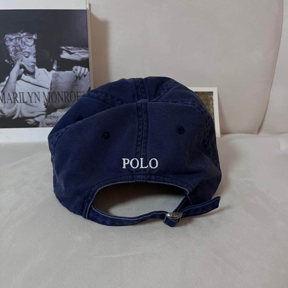 [정품] 폴로 네이비 / 화이트포니 모자 상품이미지3