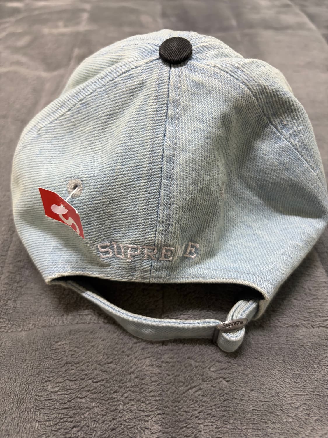 슈프림 피그먼트 코티드 투톤 S 로고 6-패널 데님 - 25FW 상품이미지2