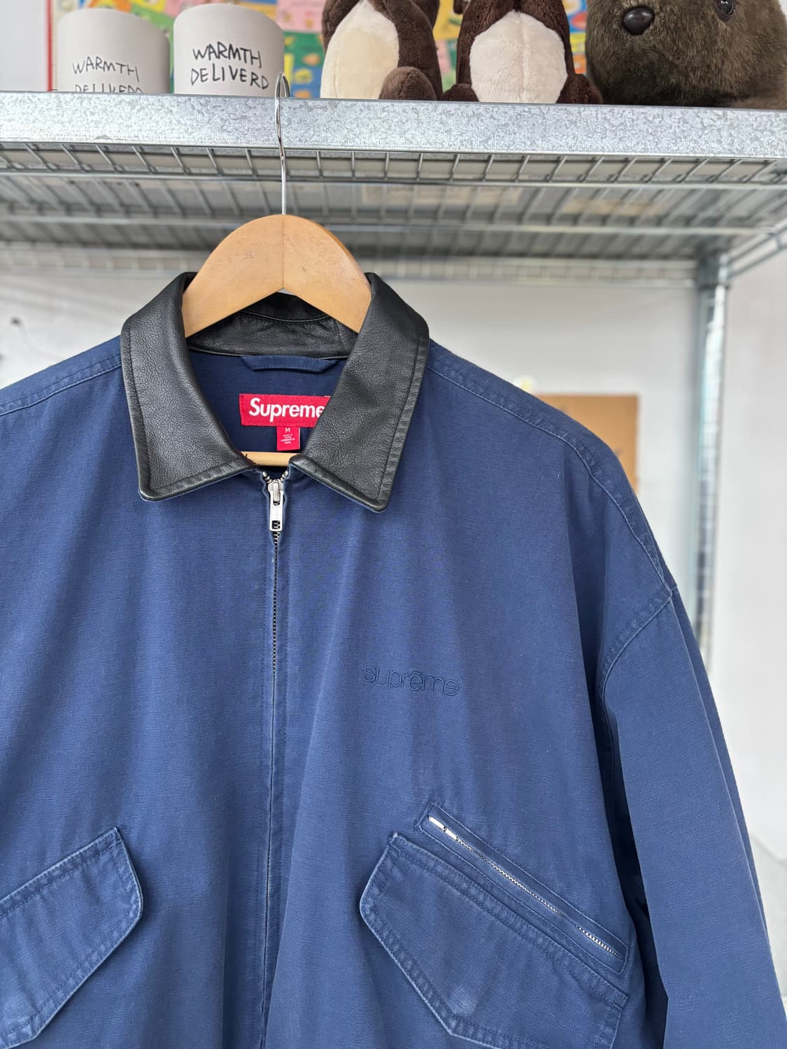 24FW Supreme Leather Collar Utility Jack 상품이미지2