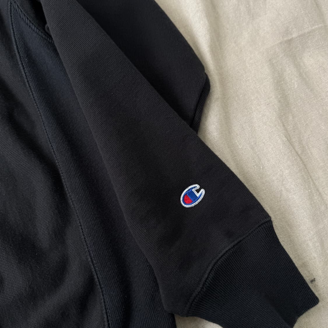 챔피온 리버스위브 블랙 스웻 맨투맨 S 상품이미지4