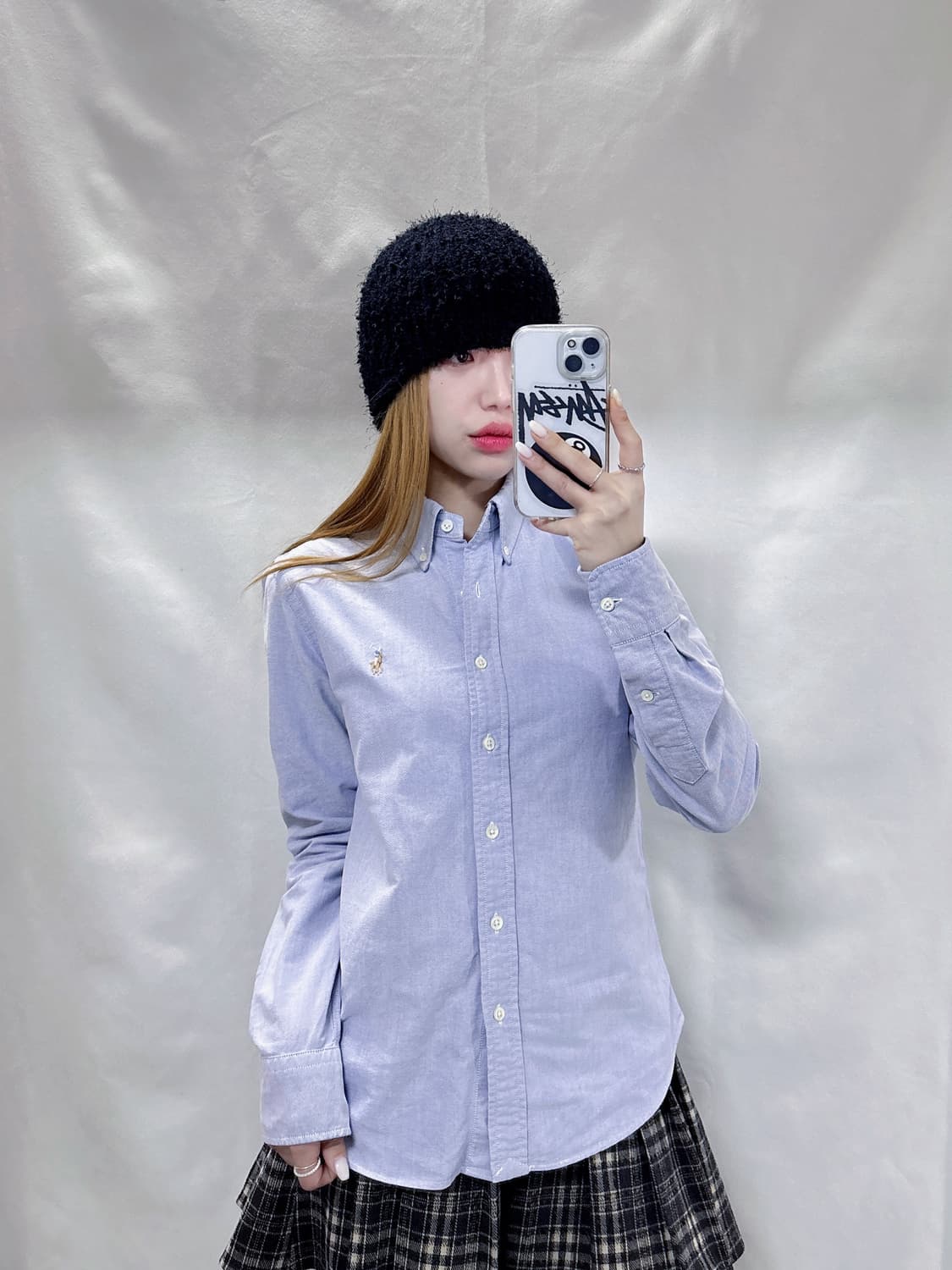 폴로 랄프로렌 멀티포니 솔리드 셔츠  상품이미지1