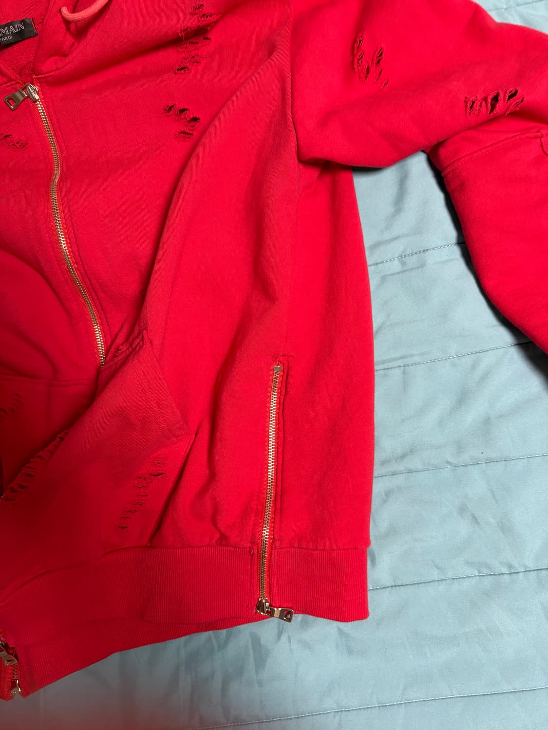 발망 파리 디스트로이드 후드집업 상품이미지3