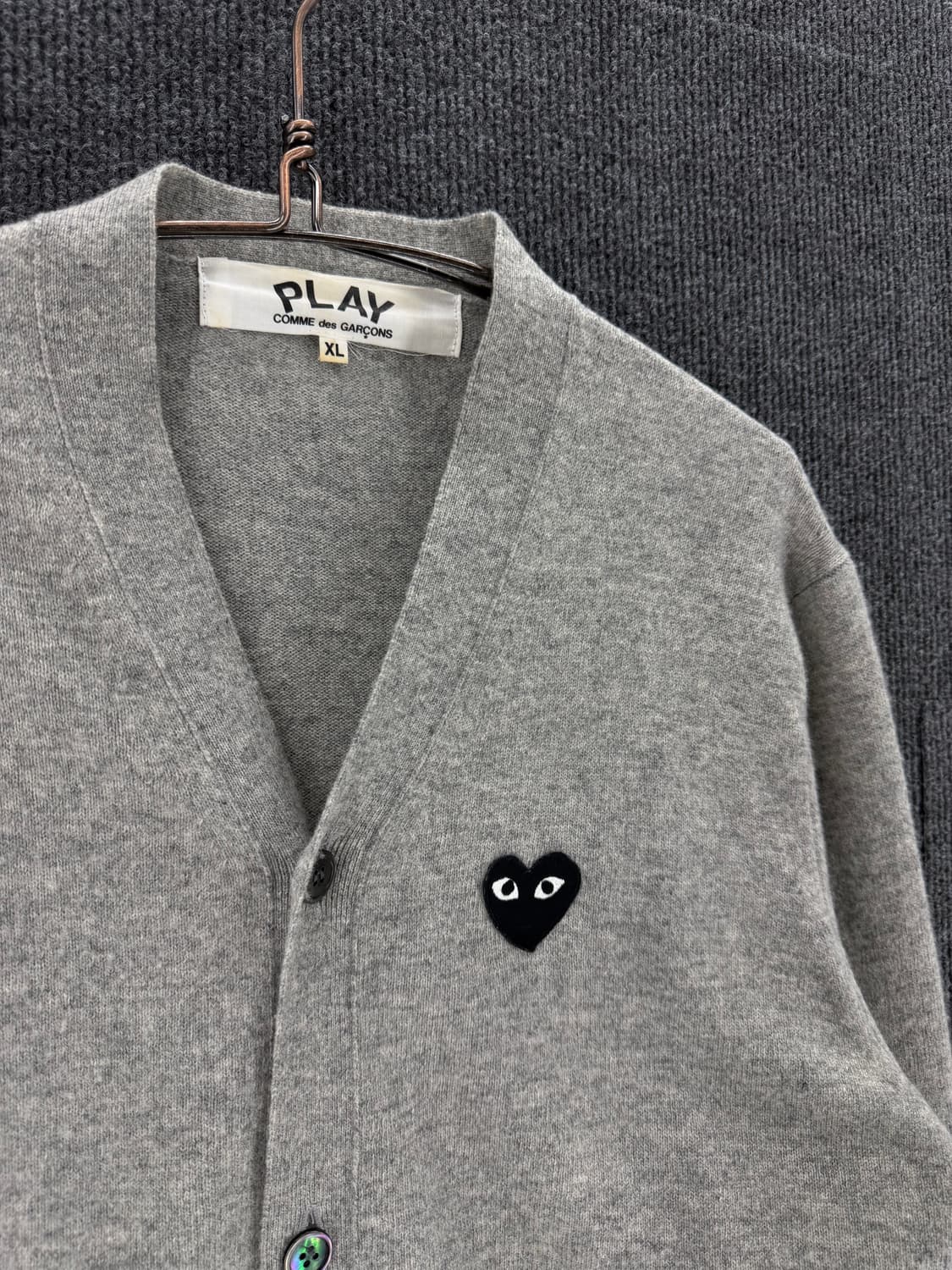 꼼데가르송 플레이 울 가디건 상품이미지3