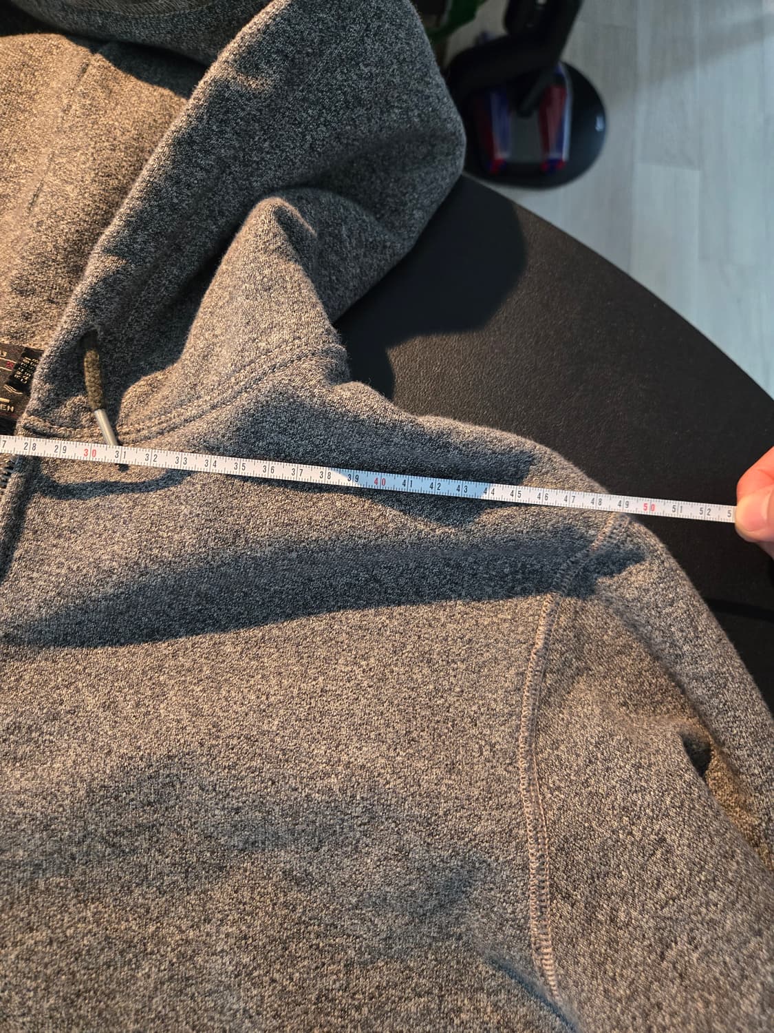 RRL 후드 집업 차콜 테리 자켓 상품이미지7