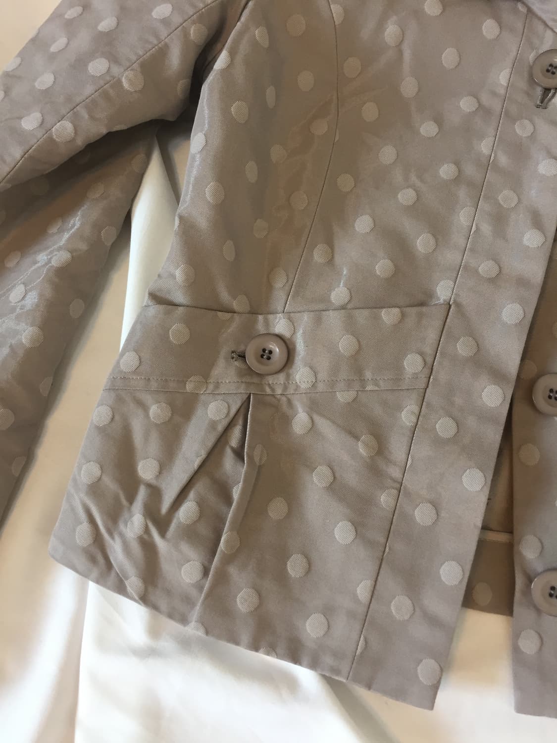 YUMA KOSHINO 도트 버튼 자켓 상품이미지9