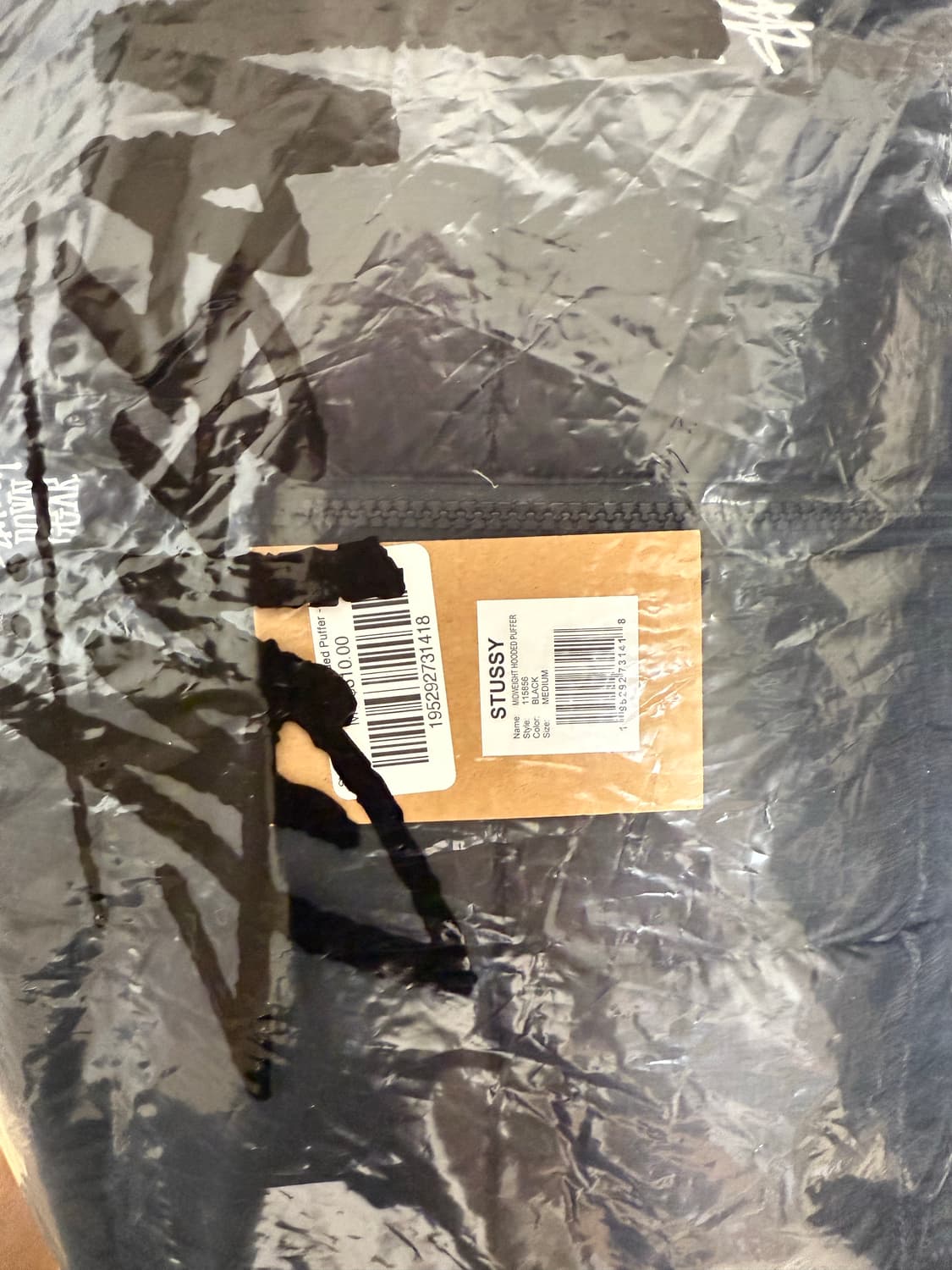 스투시 미드웨이트 후드 푸퍼 M 상품이미지2